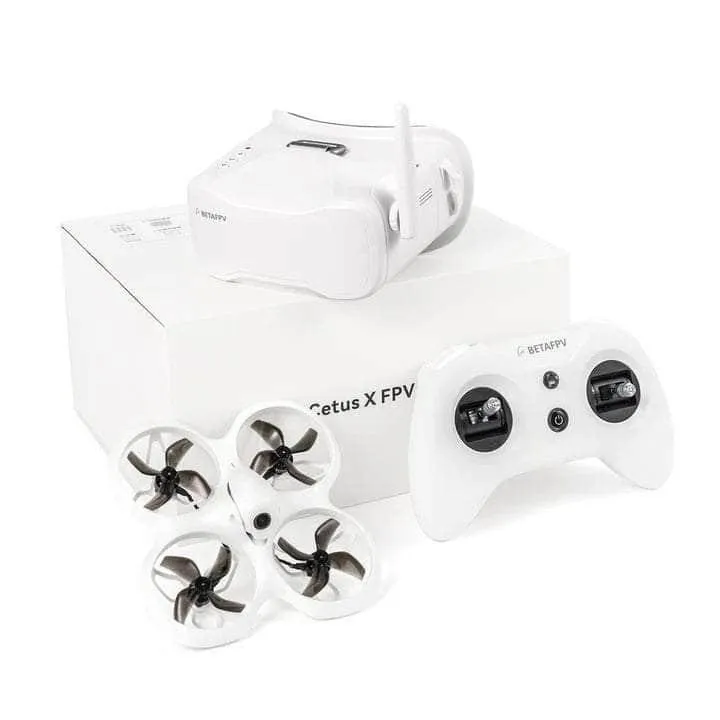 BetaFPV RTF Cetus X FPV Analog Kit - Cetus Whoop, Goggles, Transmitter, Batteries, Charger & Case