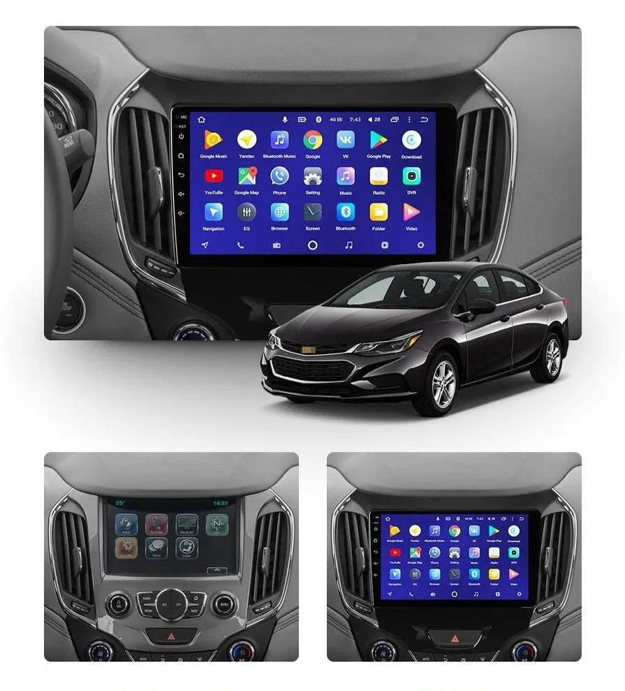 Car Dealz 10.2" Android 10.0 For Chevrolet Holden Cruze 2 2015 - 2020 Head Unit In Dash Plus OEM Fascia