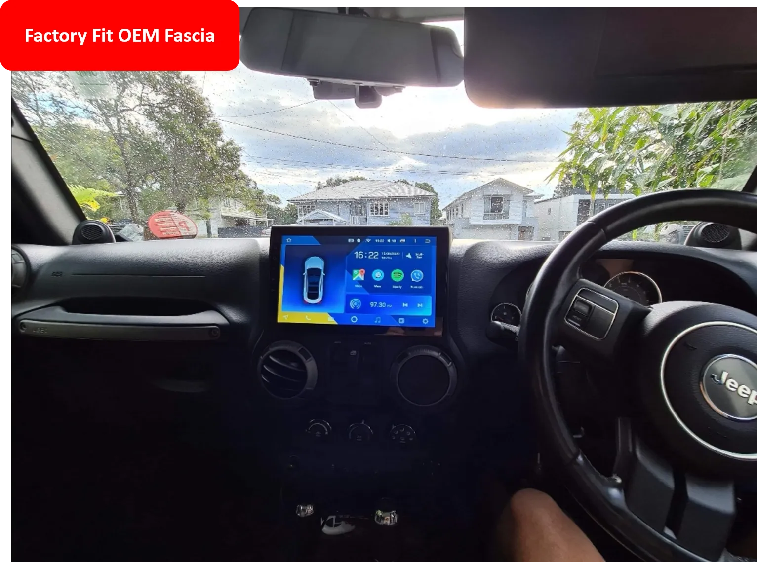 Car Dealz 10.2" Android 10.0 Ford Fiesta 6 Mk 6 2008-2013 w CAM In Dash Plus OEM Fascia