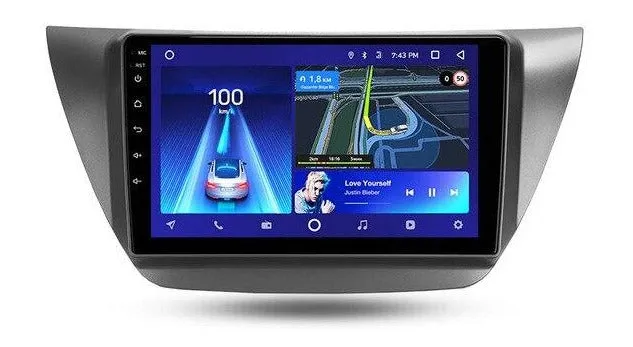 Car Dealz 10.2" Android 10.0 Mitsubishi Lancer 9 CS 2000 - 2010 In Dash Plus OEM Fascia