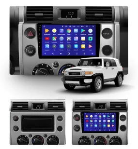 Car Dealz 10.2" Android 10.0 Toyota FJ Cruiser J15 2006 - 2020 In Dash Plus OEM Fascia