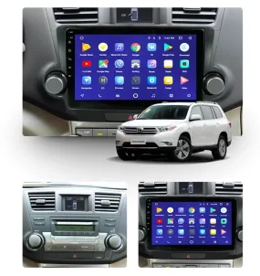 Car Dealz 10.2" Android 10.0 Toyota Highlander Kluger 2 XU40 2007-2014 w CAM In Dash Plus OEM Fascia