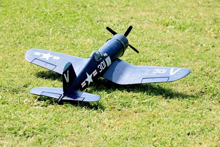 F4U 800mm Corsair Royal Blue (V2) PNP (WITHOUT REFLEX) RC AIRCRAFT