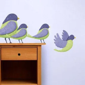 First Flight Bird Wall Stickers