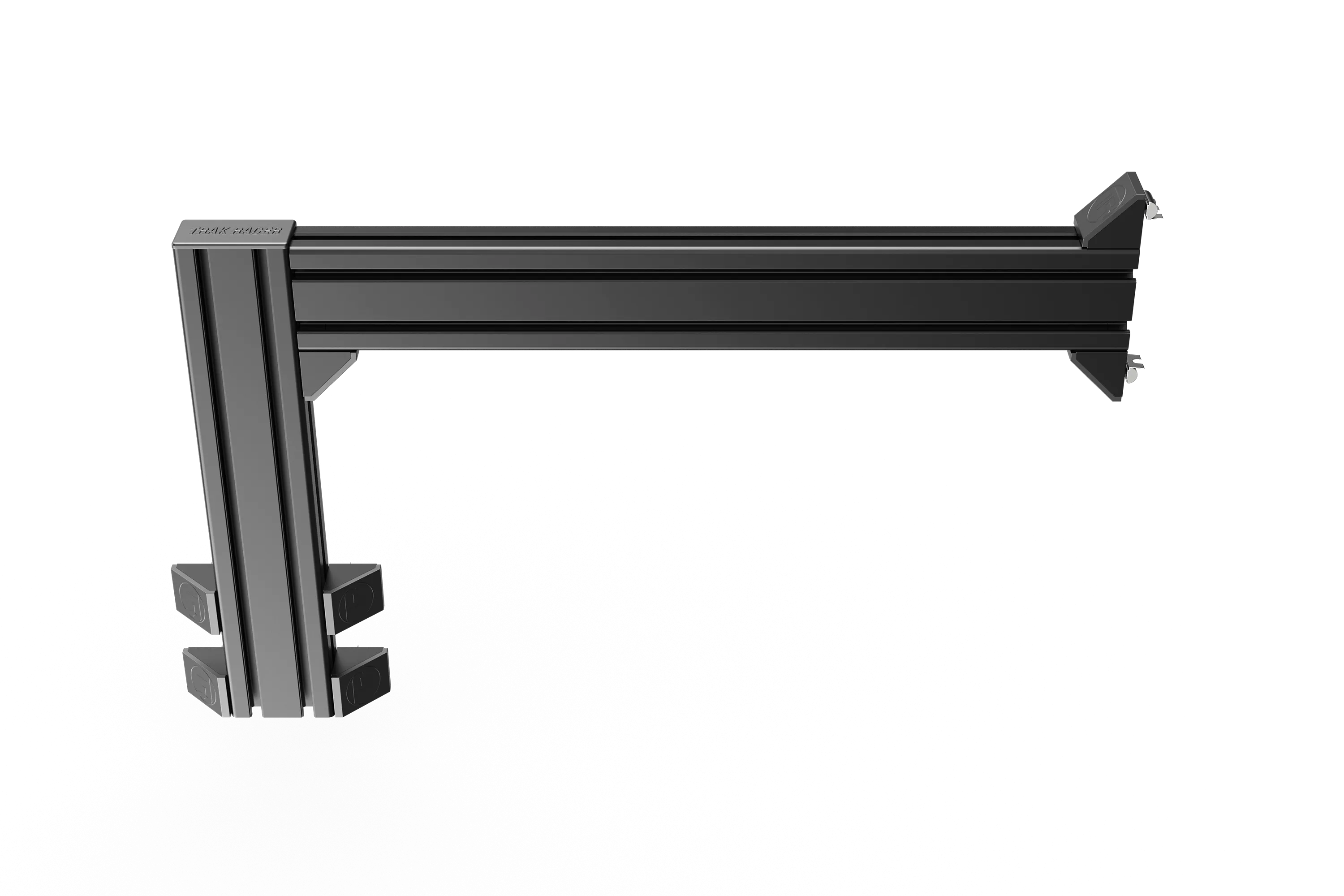 Flight Sim Control Mounts with 2 Side Supports for all Aluminum Cockpits