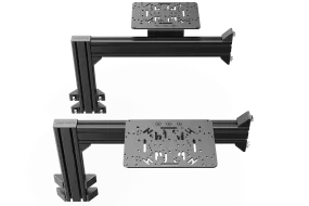 Flight Sim Control Mounts with 2 Side Supports for all Aluminum Cockpits