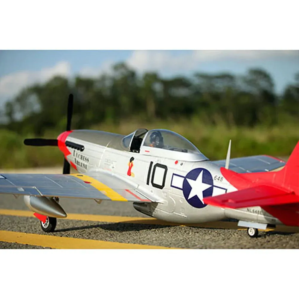 FMS P-51D V8 1400MM RED TAIL PNP RC AIRCRAFT