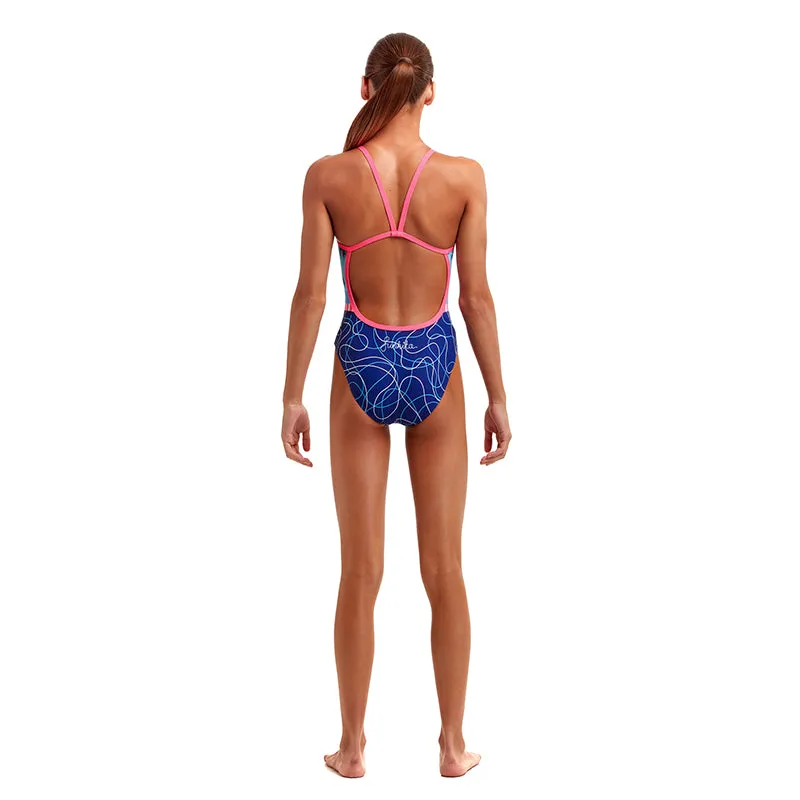 Funkita - Lunchtime Dip - Girls Single Strap One Piece