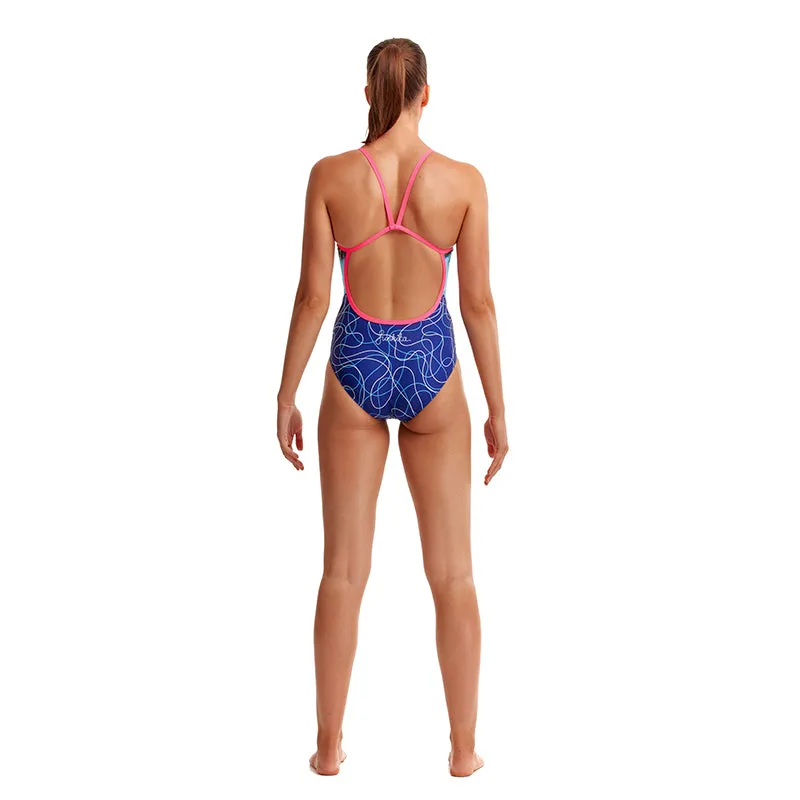 Funkita - Lunchtime Dip - Ladies Single Strap One Piece