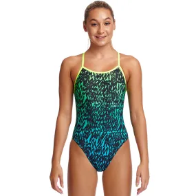 Funkita - Spraying Alive - Girls Single Strap One Piece