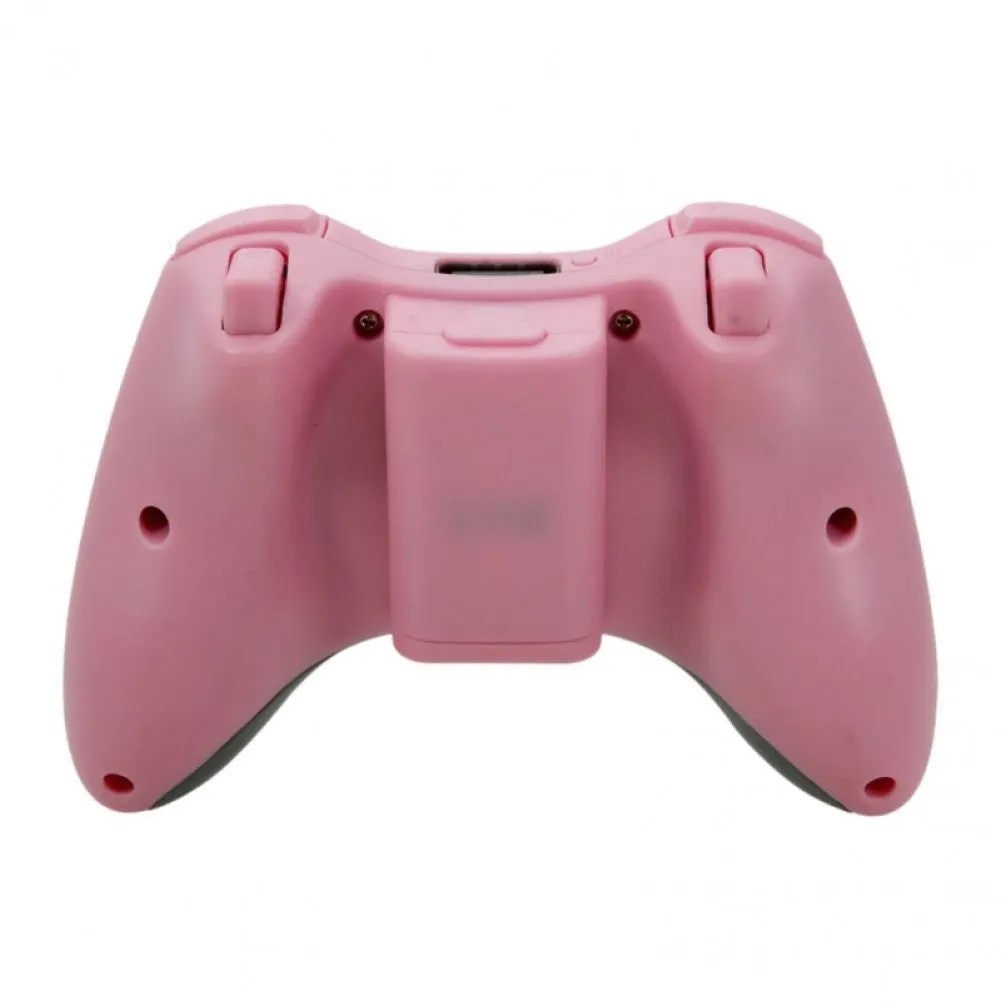 New Wireless Cordless Shock Game Joypad Controller For xBox 360 - Pink