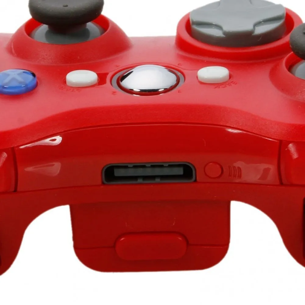 New Wireless Cordless Shock Game Joypad Controller For xBox 360 - Red