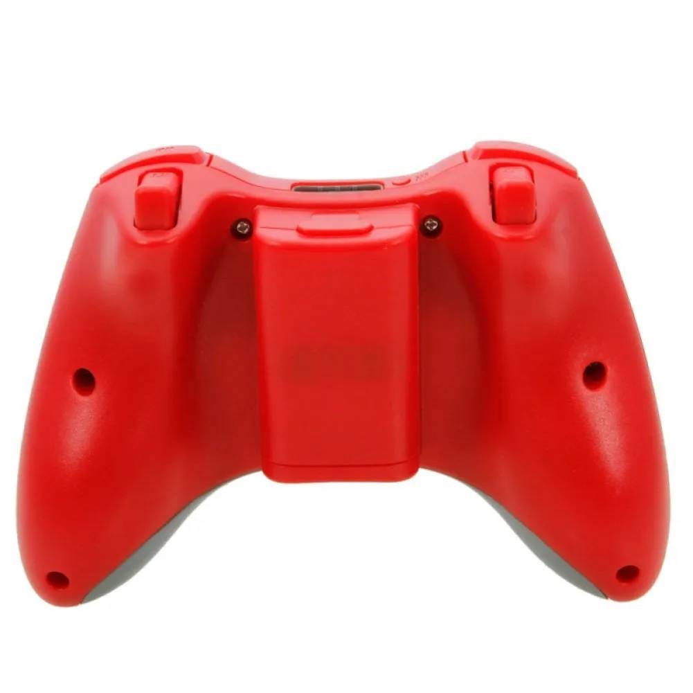 New Wireless Cordless Shock Game Joypad Controller For xBox 360 - Red