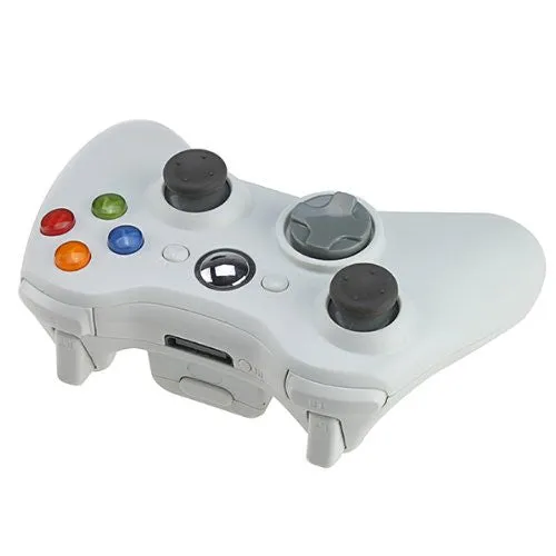 New Wireless Cordless Shock Game Joypad Controller For xBox 360 - White