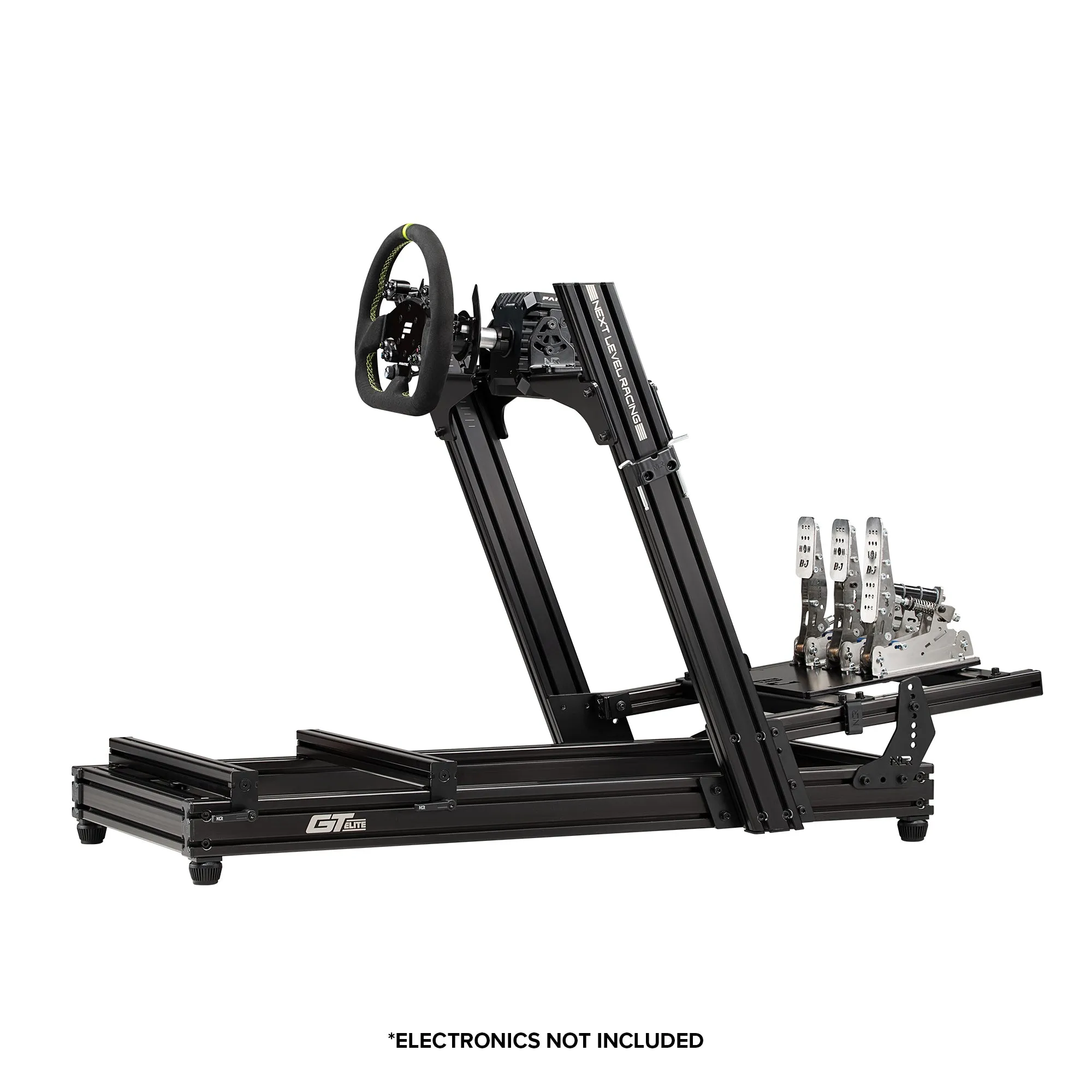 NEXT LEVEL RACING® GTELITE LLITE RACING SIMULATOR COCKPIT- FRONT AND SIDE MOUNT EDITION-NLR-E029