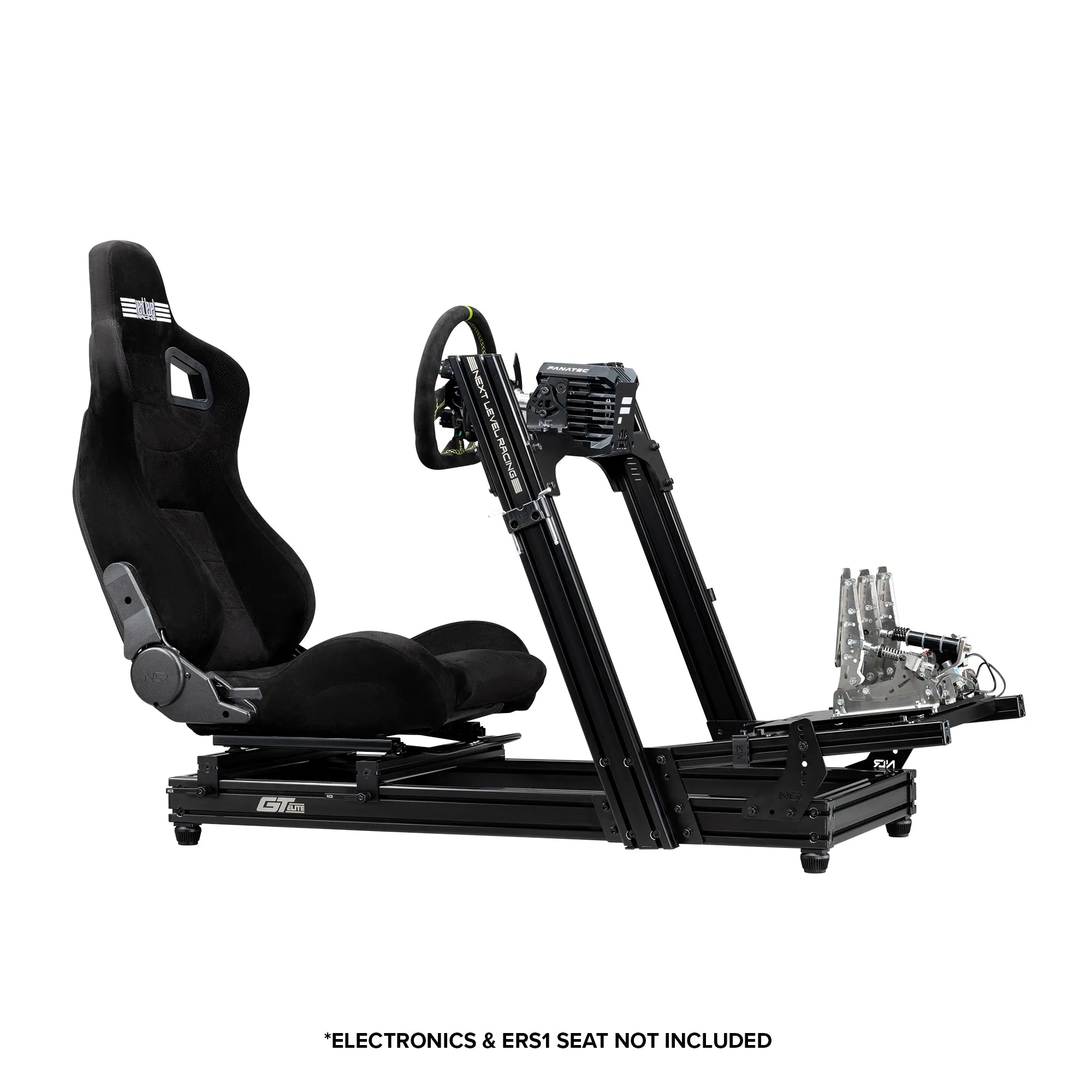 NEXT LEVEL RACING® GTELITE LLITE RACING SIMULATOR COCKPIT- FRONT AND SIDE MOUNT EDITION-NLR-E029