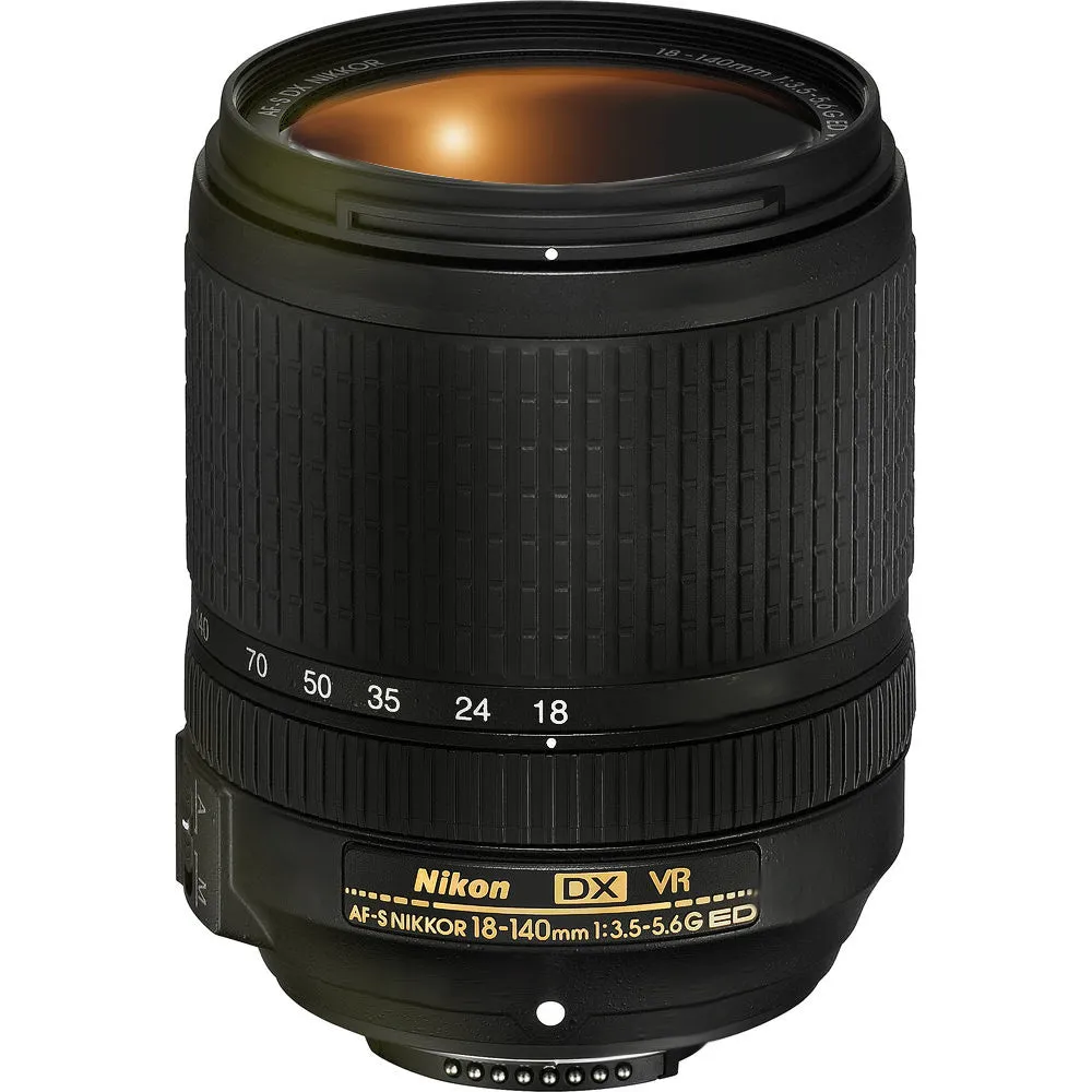 Nikon 18-140mm f/3.5-5.6G ED VR AF-S DX NIKKOR Zoom Lens   Deluxe Accessory Kit