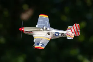 P-51D Mustang 500mm Brushless RFT (Ready-for-Transmitter) Warbird