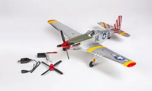 P-51D Mustang 500mm Brushless RFT (Ready-for-Transmitter) Warbird