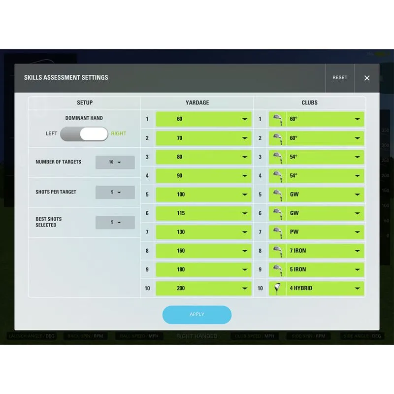 SkyTrak TeeOff Package