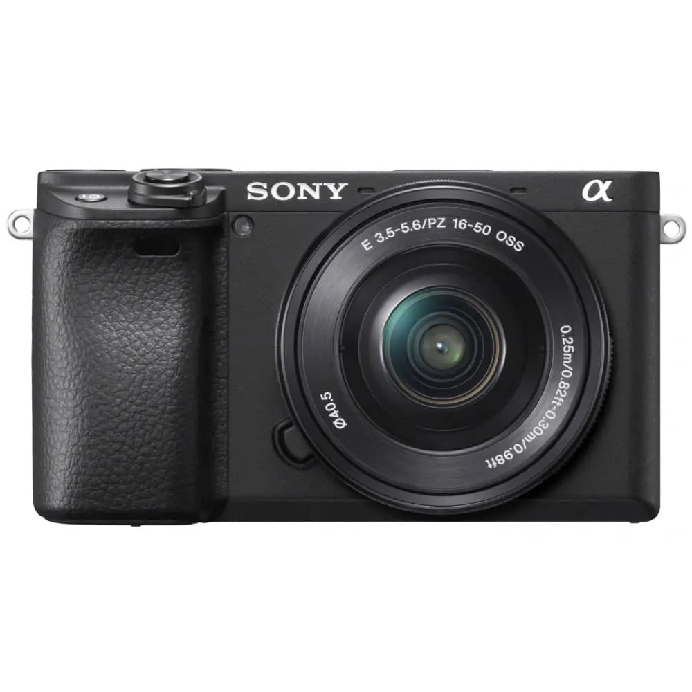 Sony A6400 Body with 16-50mm Lens Kit - Black