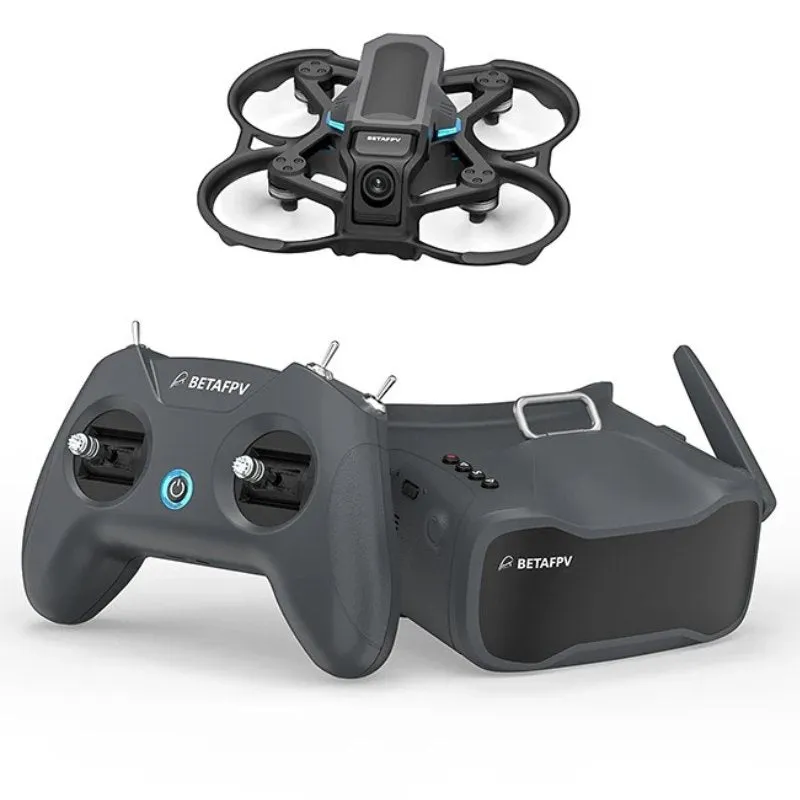 BETAFPV TUTT Aquila16 Brushless Quadcopter with 3 Speed Modes - Indoor/Outdoor Drone with Goggles and Turtle Mode - Includes 2 Batteries - Combo Pack