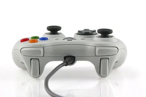 Wired Xbox 360 USB Game Pad Joysticks Controller For xBox 360 or PC White