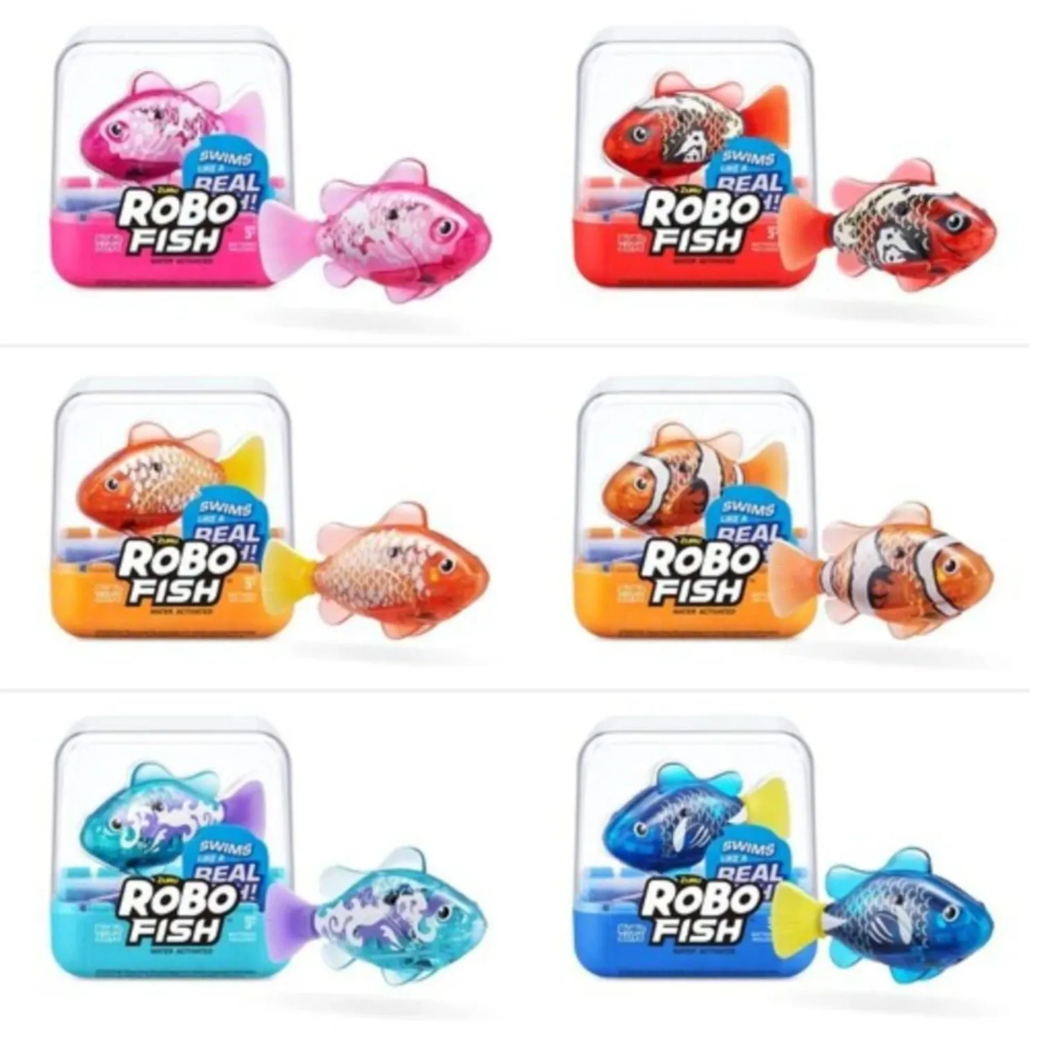 Zuru Robo Alive Robotic Fish (Assorted)